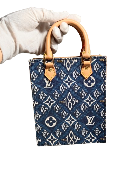 LOUIS VUITTON 2WAY Bag Monogram M80288 Rank AB Navy With Cloth Bag/Box SP0281