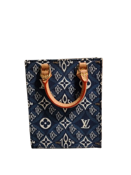 LOUIS VUITTON 2WAY Bag Monogram M80288 Rank AB Navy With Cloth Bag/Box SP0281