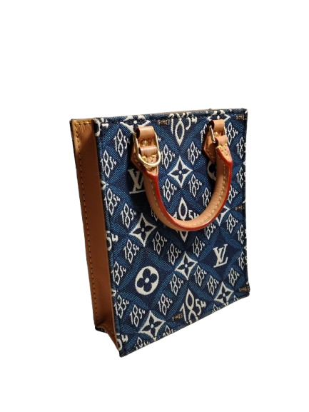 LOUIS VUITTON 2WAY Bag Monogram M80288 Rank AB Navy With Cloth Bag/Box SP0281