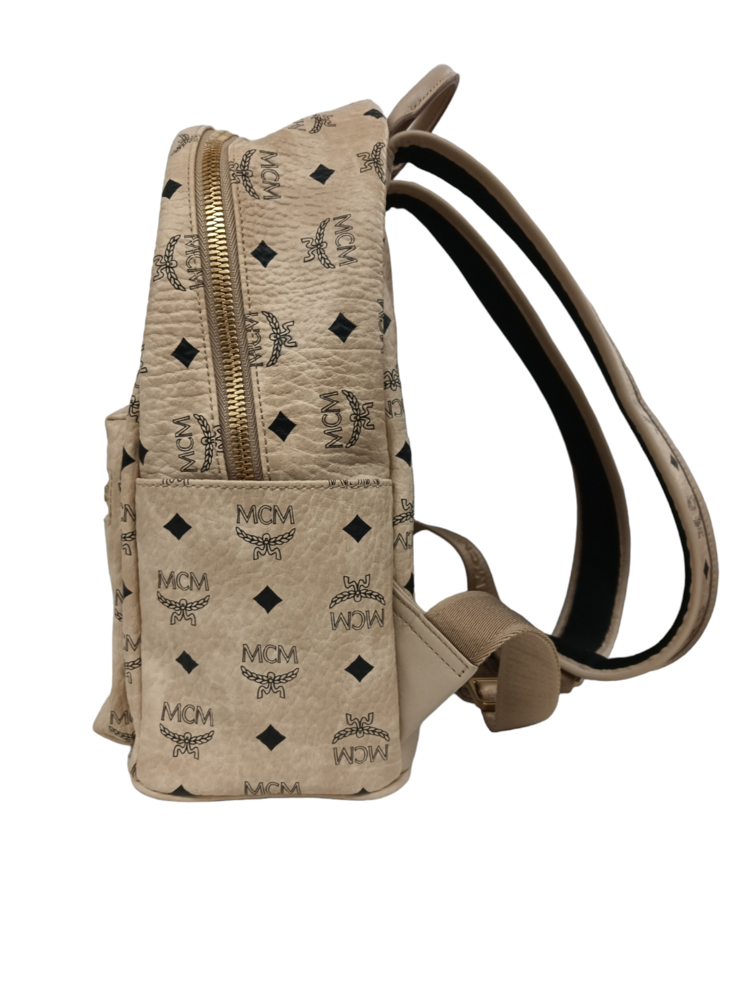 MCM Rucksack Beige 19717 Rabbit MWK8SXL30IG001 (Rank B)