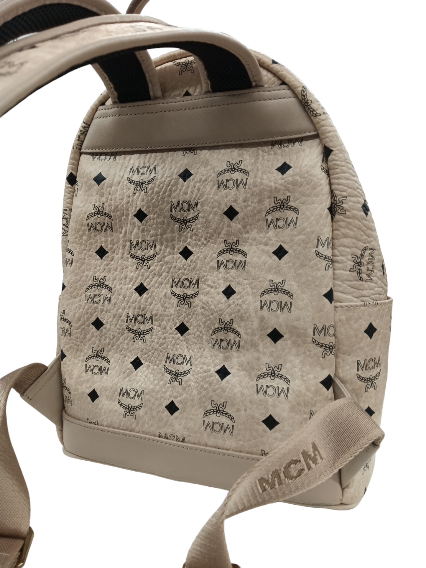 MCM Rucksack Beige 19717 Rabbit MWK8SXL30IG001 (Rank B)