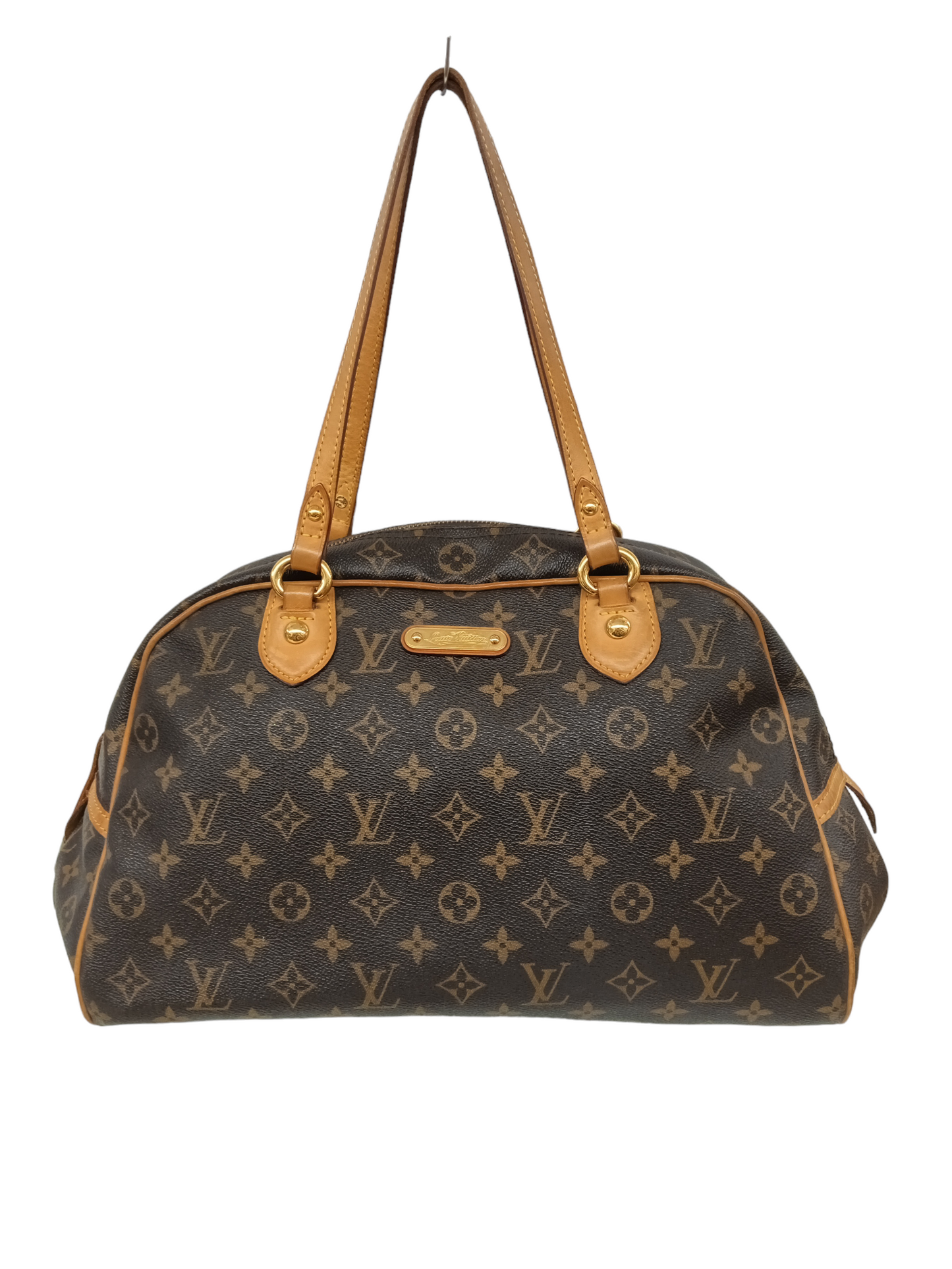 LOUIS VUITTON Shoulder Bag Monogram M95565 Brown MI0088 montorgueil pm