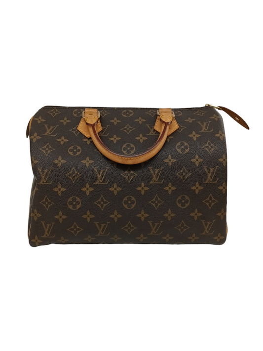 LOUIS VUITTON Handbag Monogram M41526 Brown Stain SP0066 Speedy 30