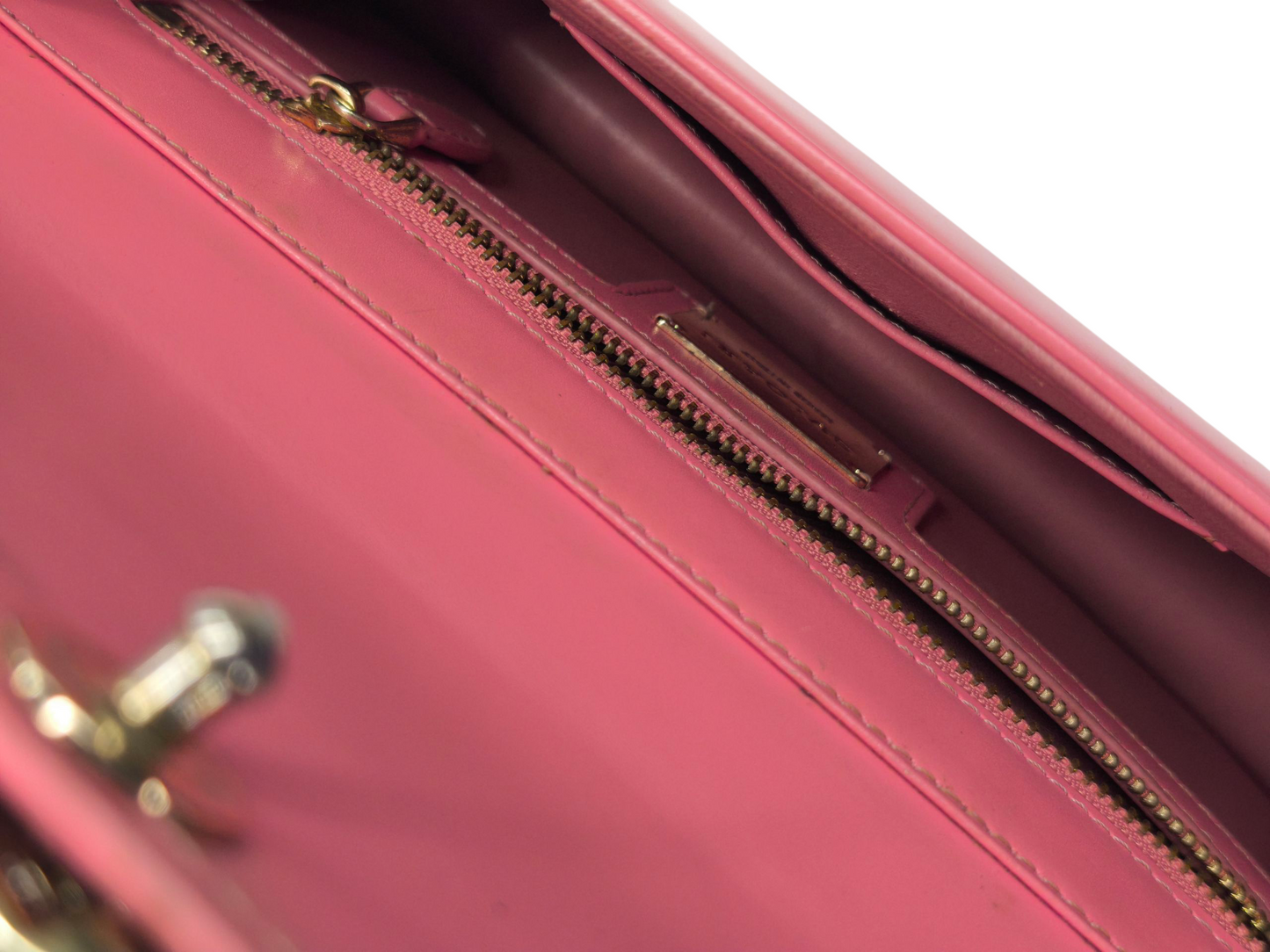 BVLGARI Shoulder Bag Pink Rank (B)