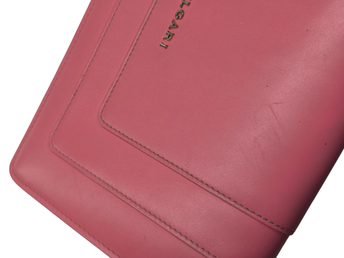 BVLGARI Shoulder Bag Pink Rank (B)