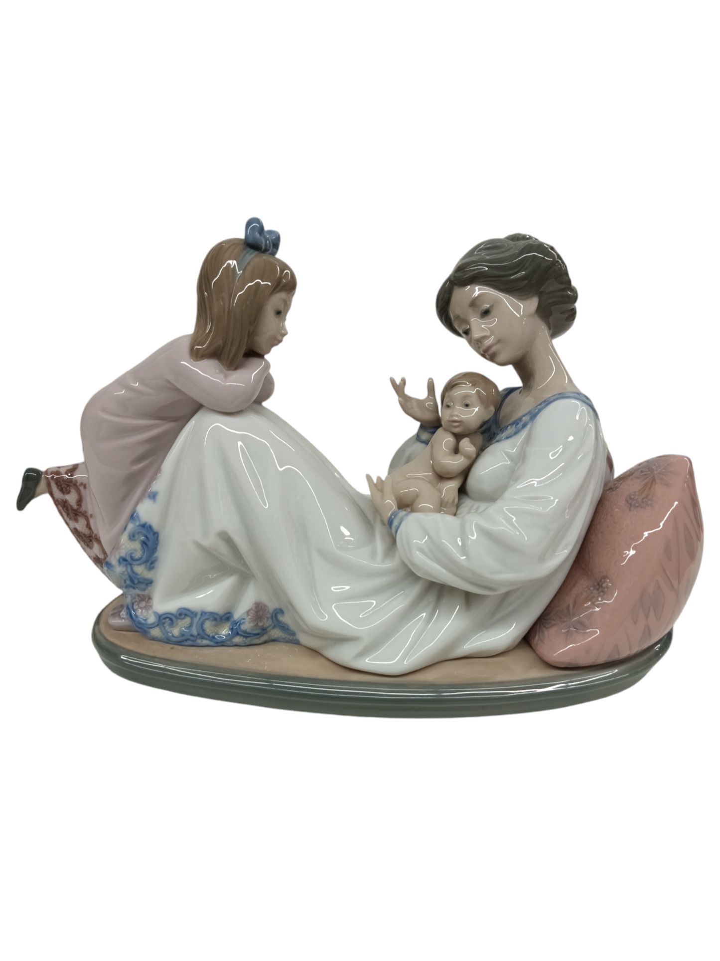 LLADRO Interior Goods 1606/Mother Daughter and New Born (Rank B)