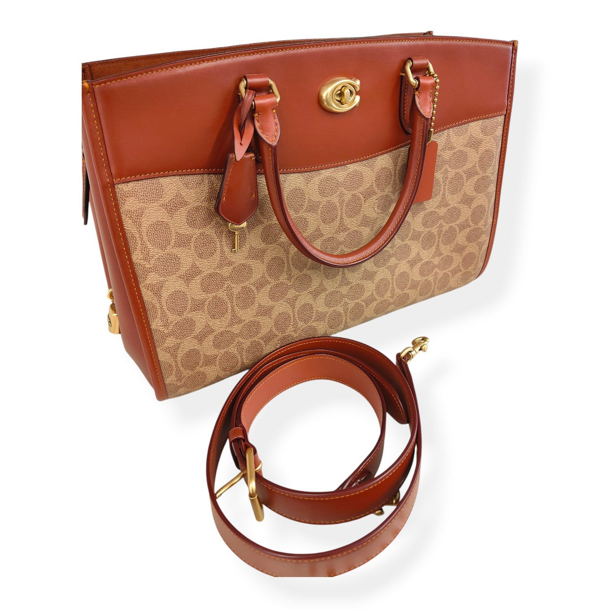 COACH 2WAY Bag CE731 Rank(B)