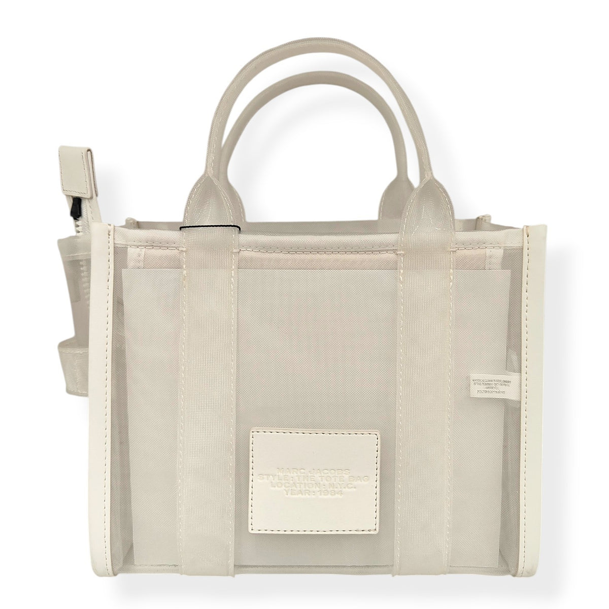 MARC JACOBS THR MESH 2WAY Bag 2S4HTT035H03-100 SP24 White Rank(AB)