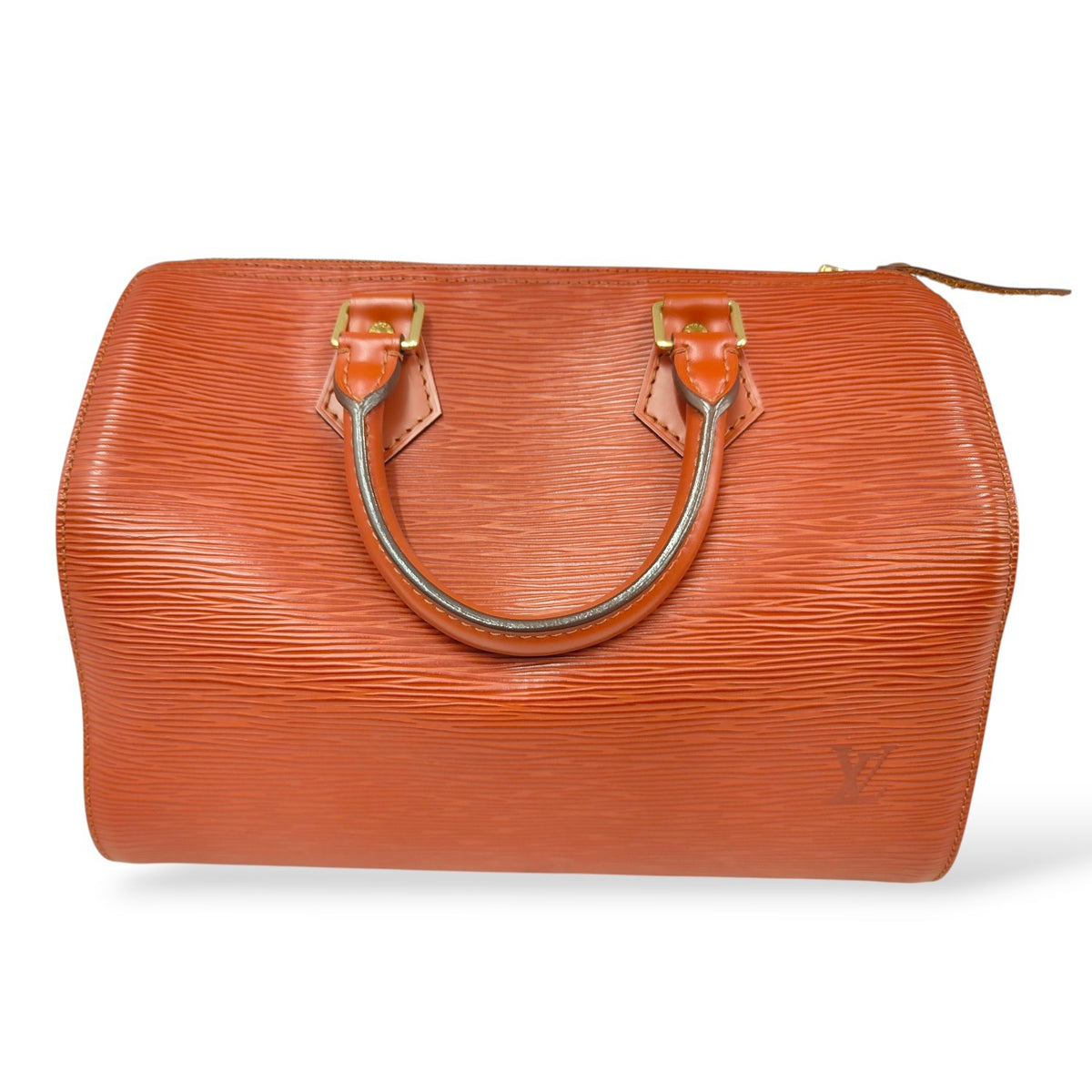 LOUIS VUITTON Speedy 25 Epi Handbag M43013 SP0968 Brown Scratch/Stain Rank(B)