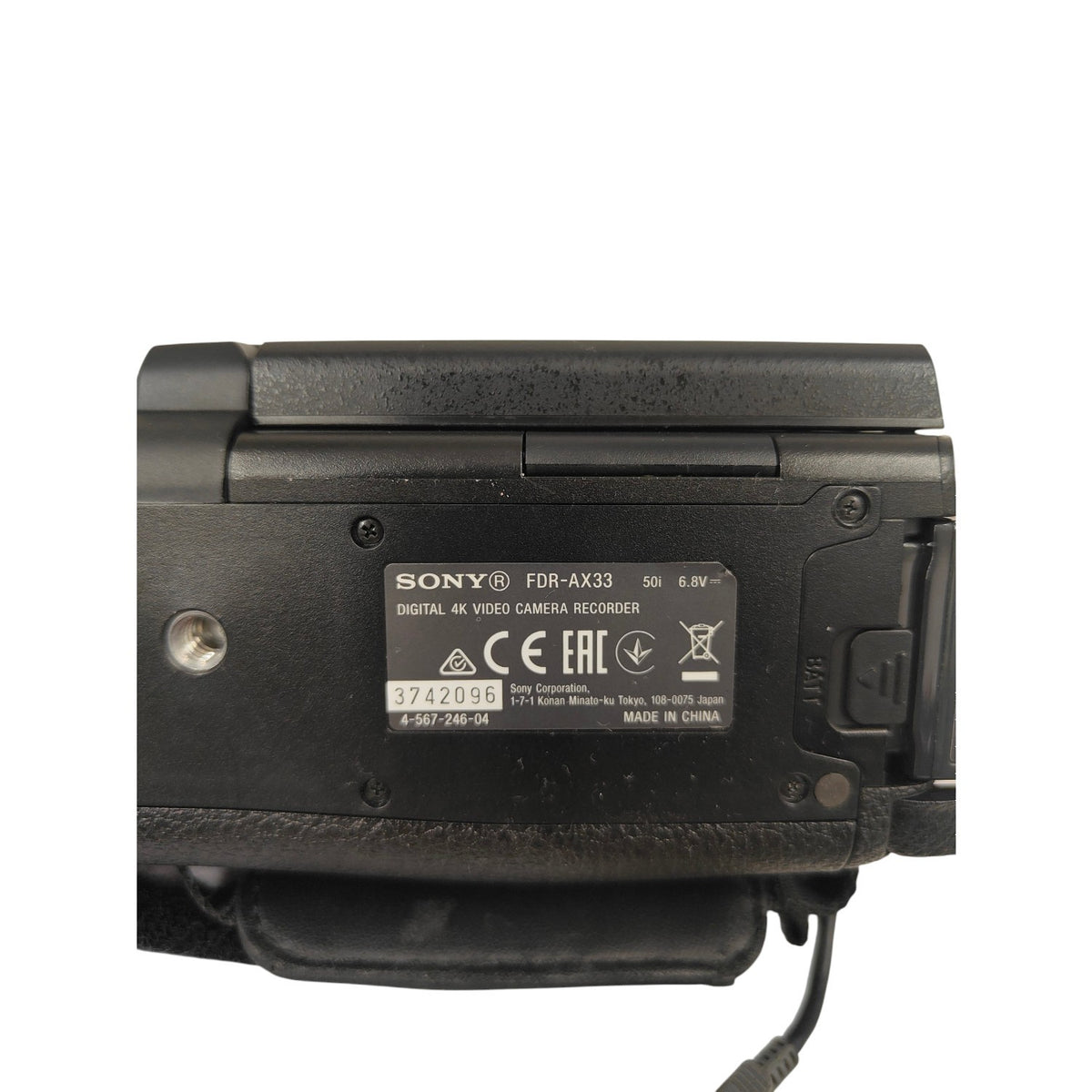 SONY Digital Camera Handycam FDR-AX33 Rank(B)