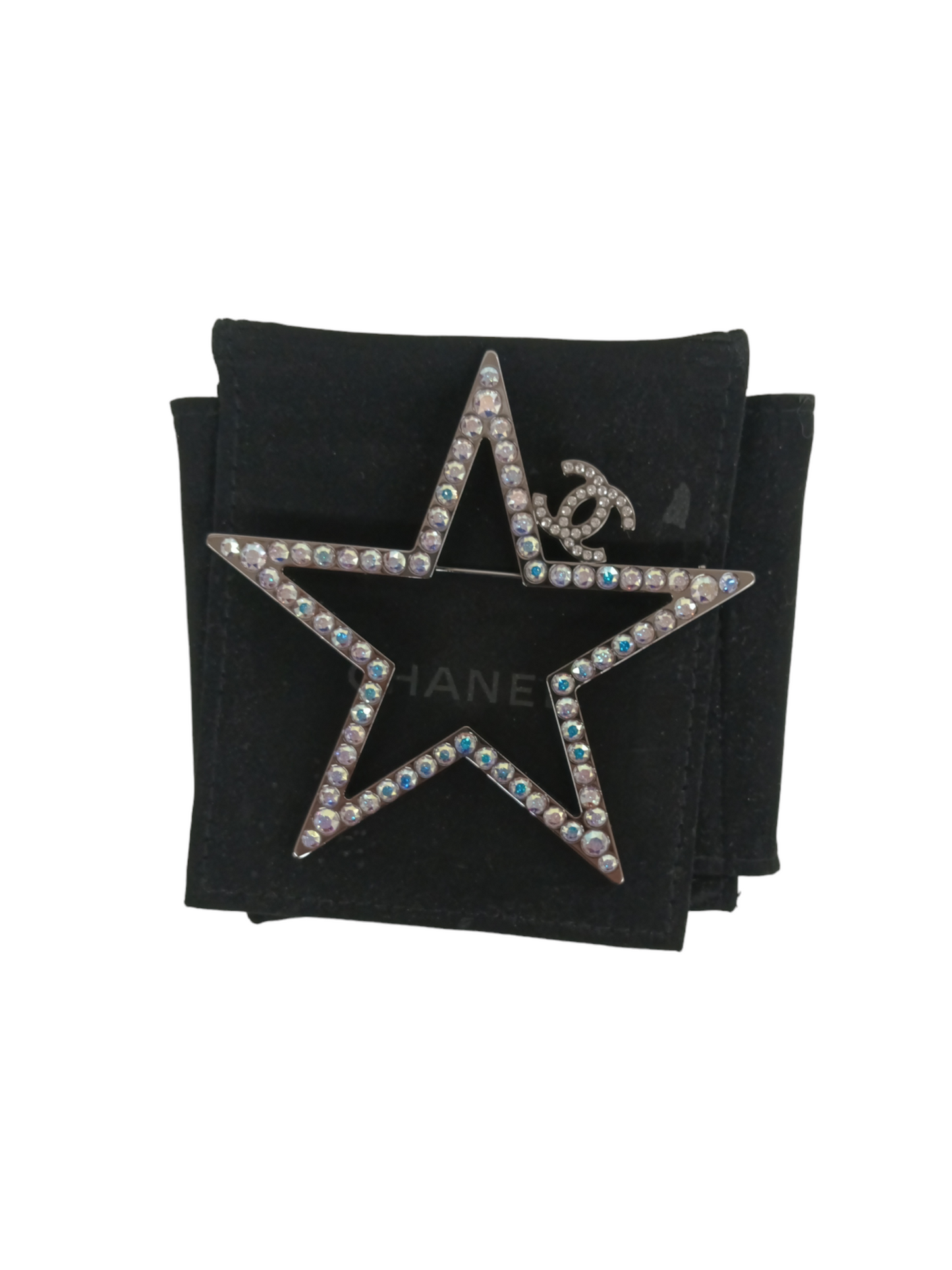 CHANEL Brooch STAR B17 K (Rank A)