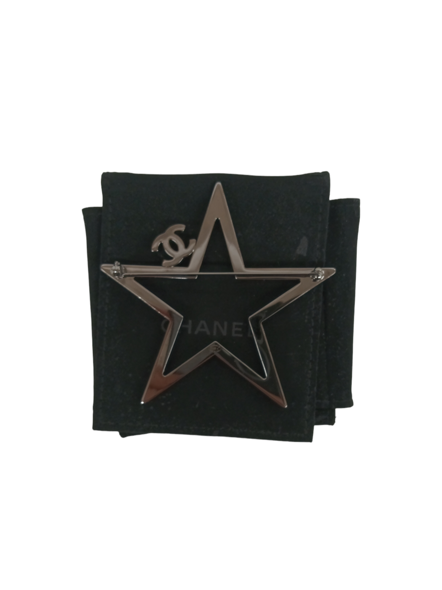 CHANEL Brooch STAR B17 K (Rank A)