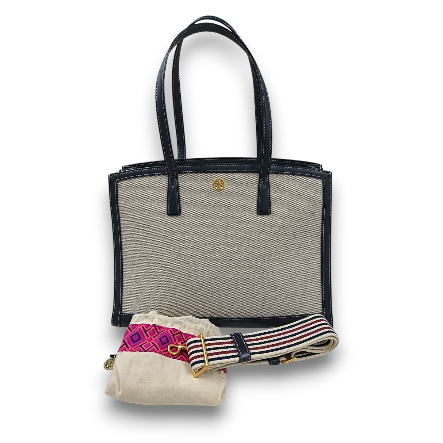 TORY BURCH 2WAY Bag Rank (A) Navy 10009171