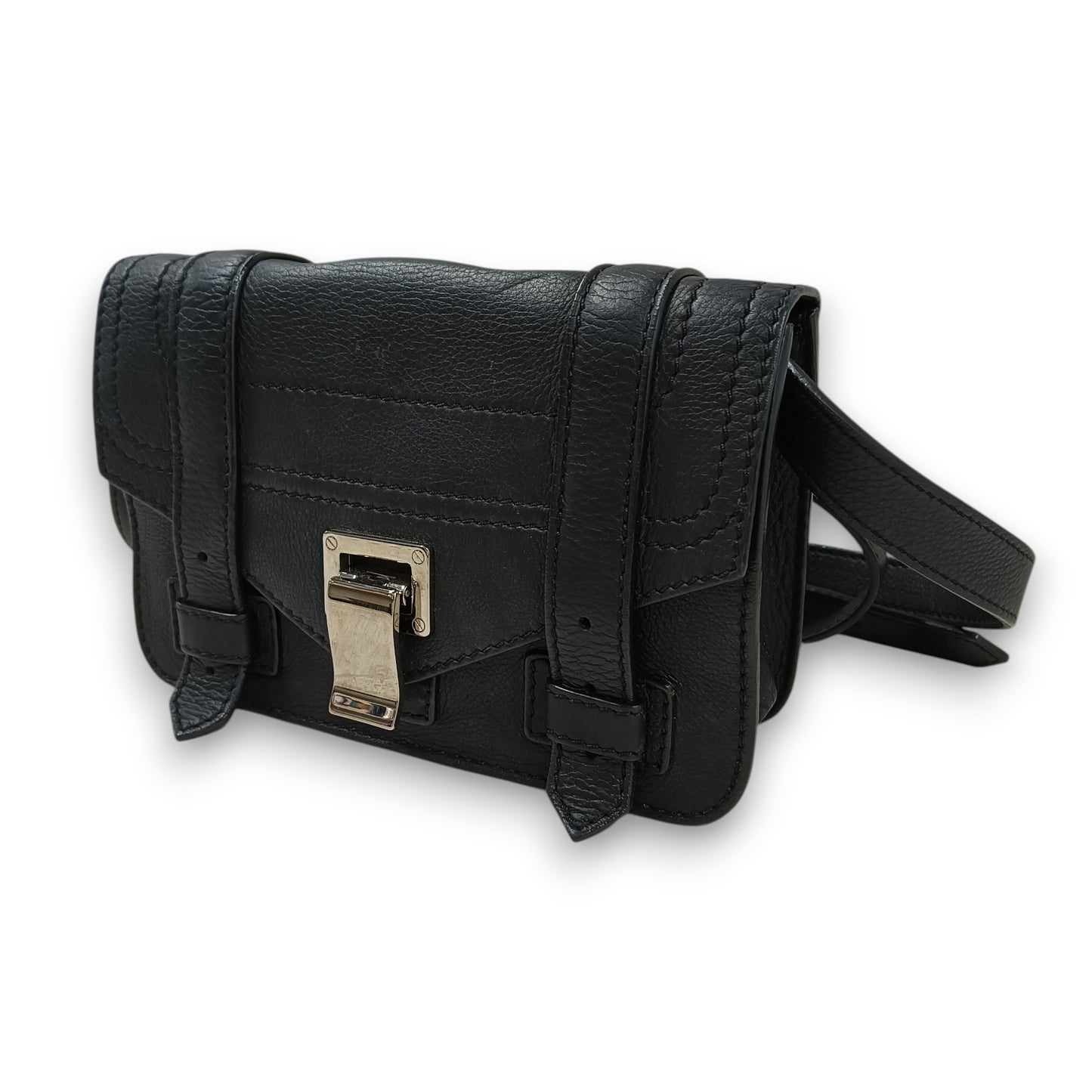 Proenza Schouler Shoulder Bag PS1 MINI Rank (B) Black Stain 1000217222