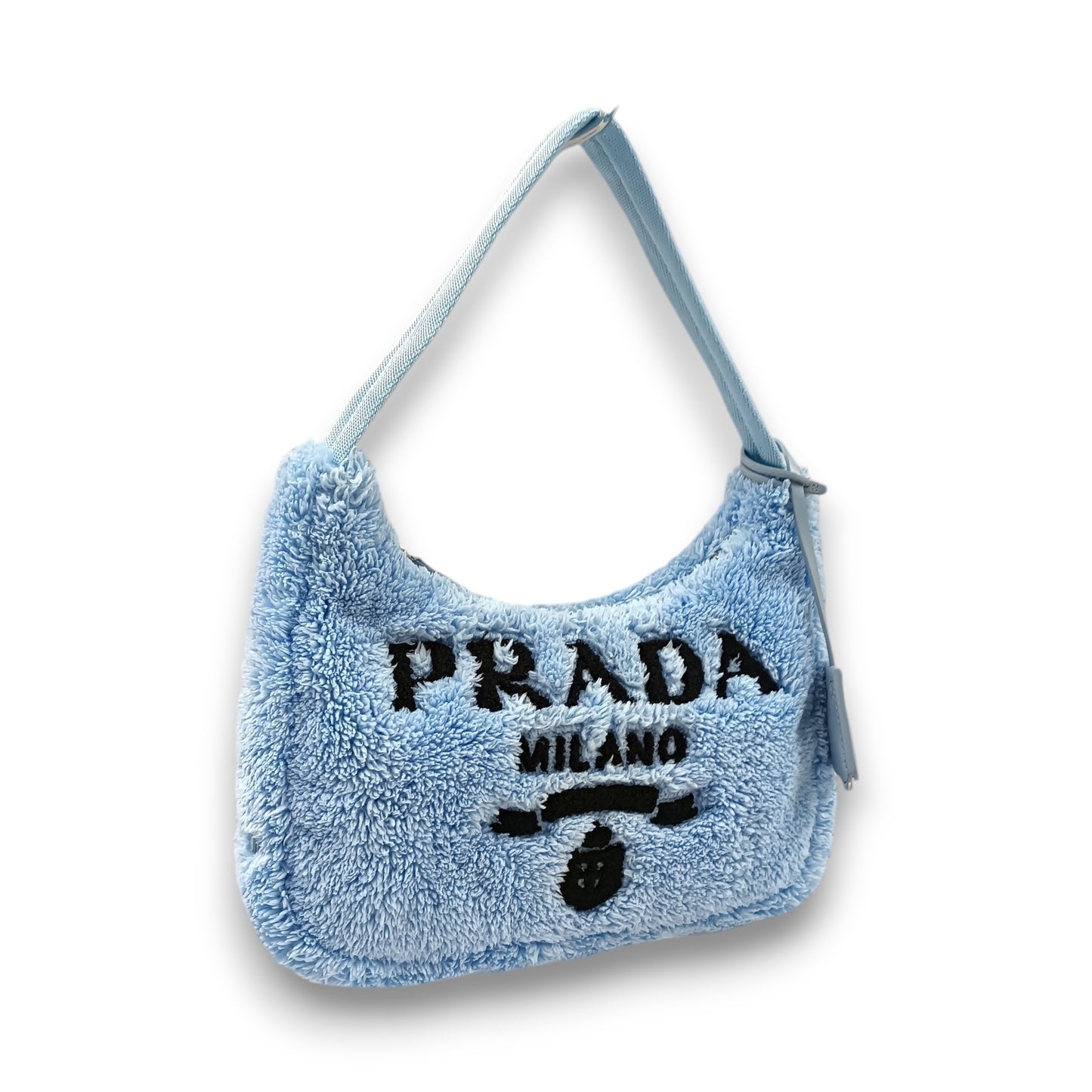 PRADA Shoulder Bag 1NE515 Rank (B) Sky Blue 31/A3 Re-edition 2000