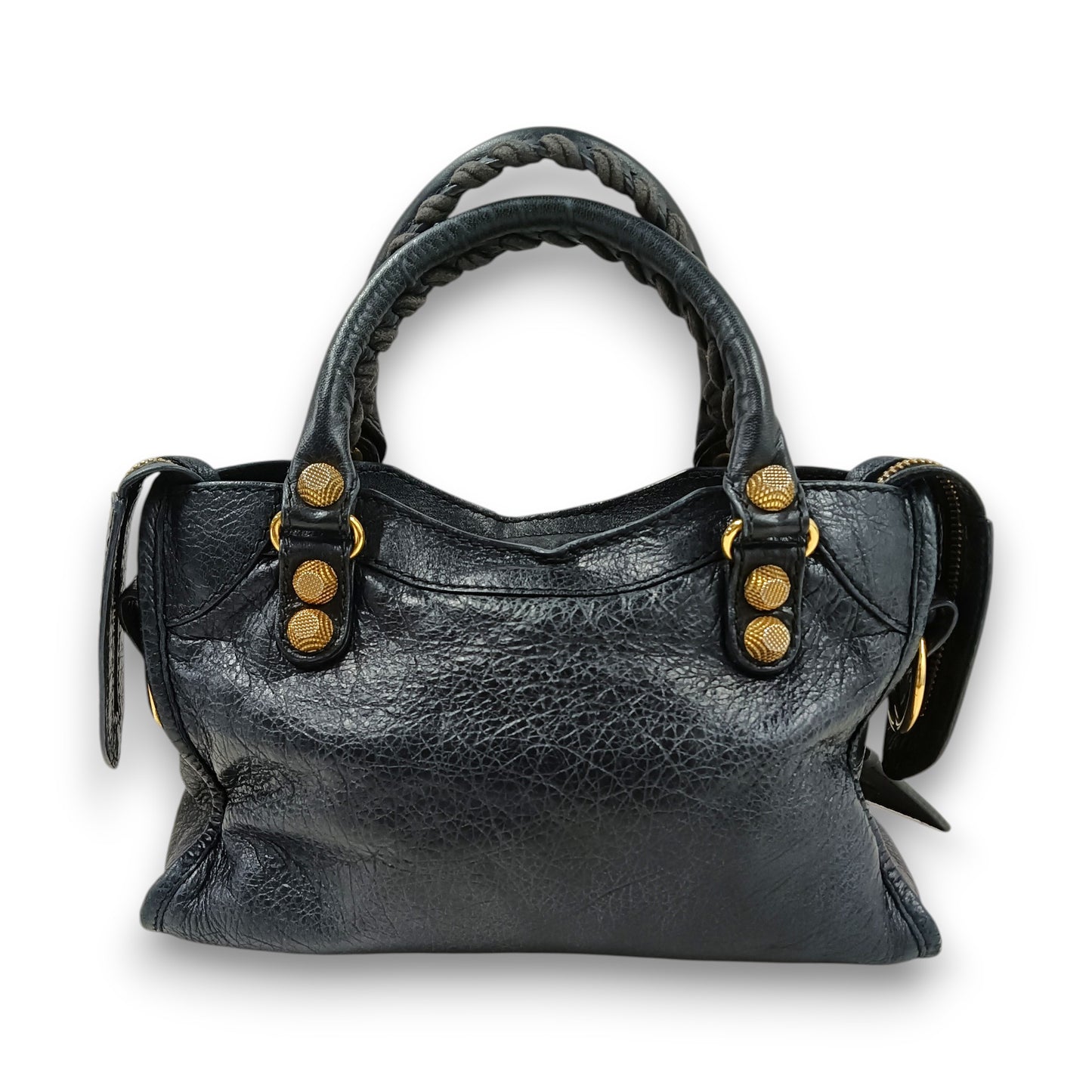 BALENCIAGA 2WAY Bag Rank (B) Navy Stain 309544.100.D.538735