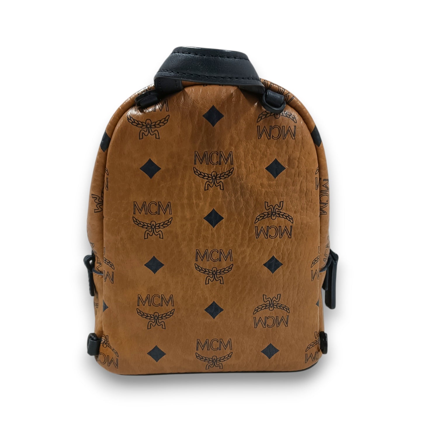 MCM Crossbody MMRCAVE01C0001 Rank (B) Brown/Black Stain