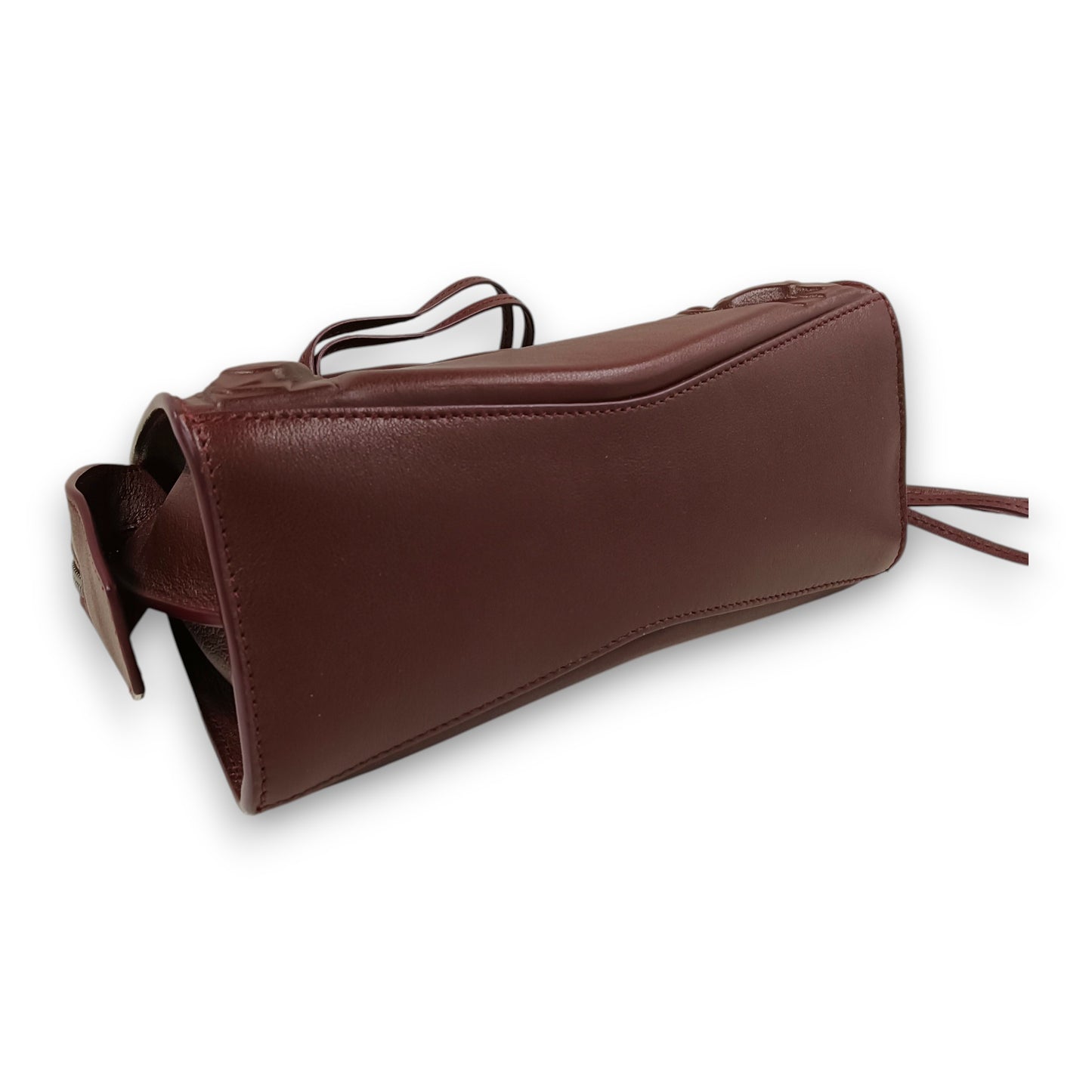 BALENCIAGA 2WAY Bag Rank (A) Burgundy *Small Damage 638524.6211.S.535269