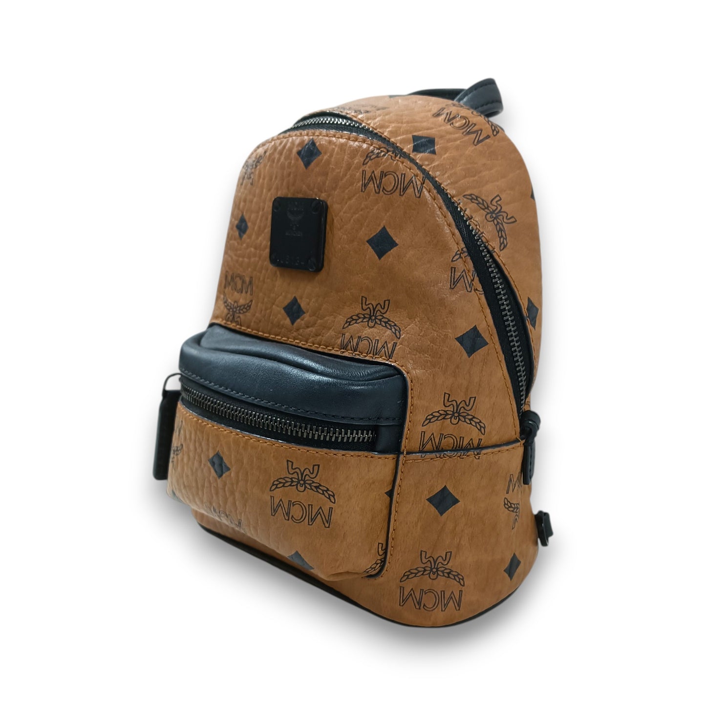 MCM Crossbody MMRCAVE01C0001 Rank (B) Brown/Black Stain