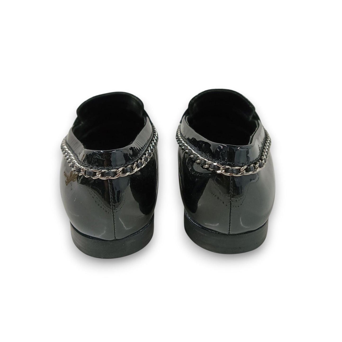 CHANEL Loafers 36c Lady's Black Rank (B) Stain x G35631