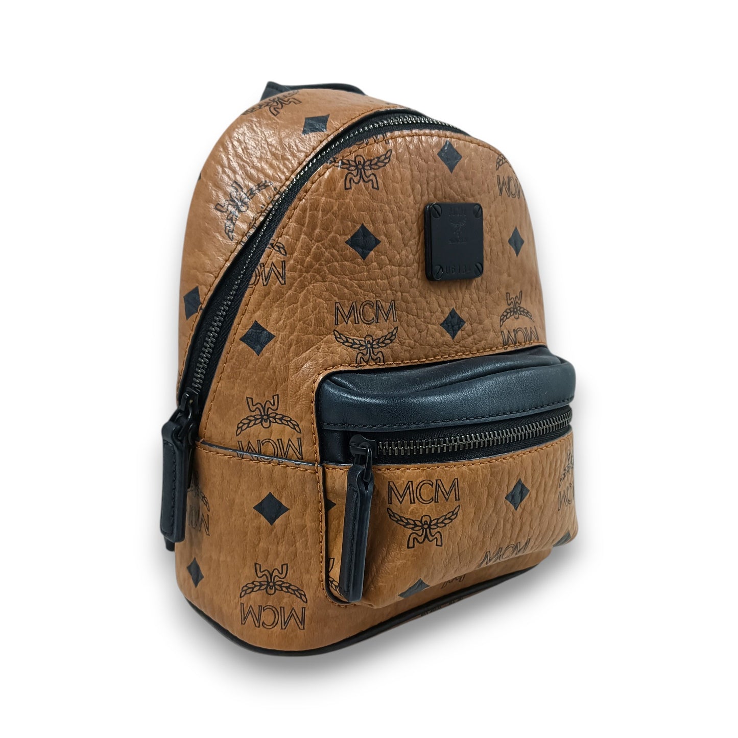 MCM Crossbody MMRCAVE01C0001 Rank (B) Brown/Black Stain