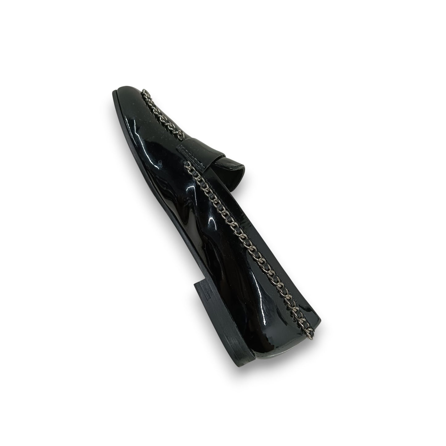 CHANEL Loafers 36c Lady's Black Rank (B) Stain x G35631