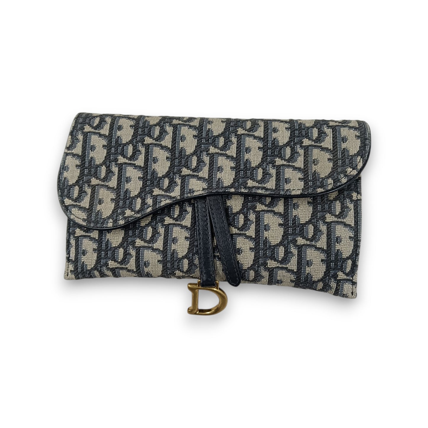 Christain Dior Sholder Bag S5614CTZQ Rank (B) Gray with pouch