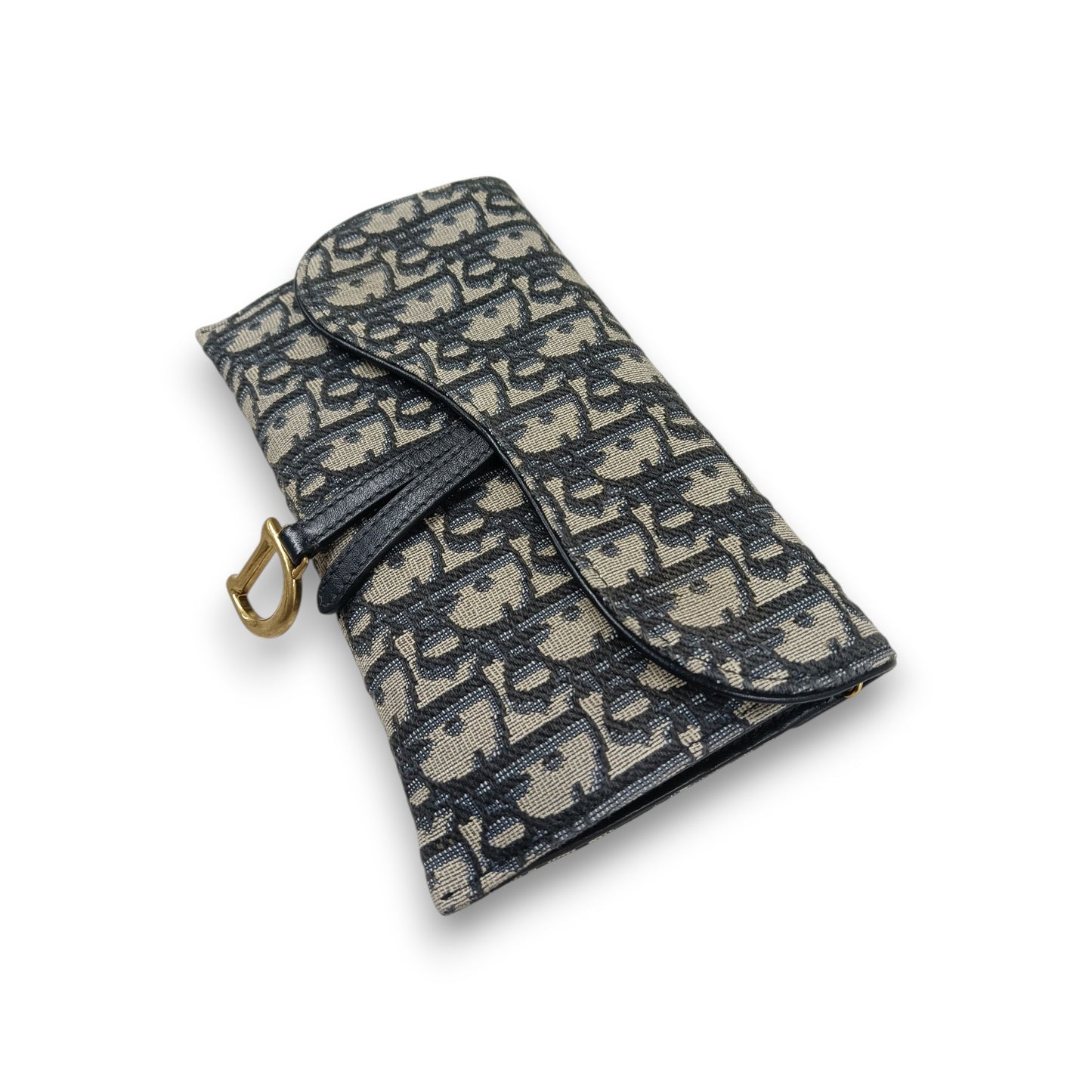 Christain Dior Sholder Bag S5614CTZQ Rank (B) Gray with pouch