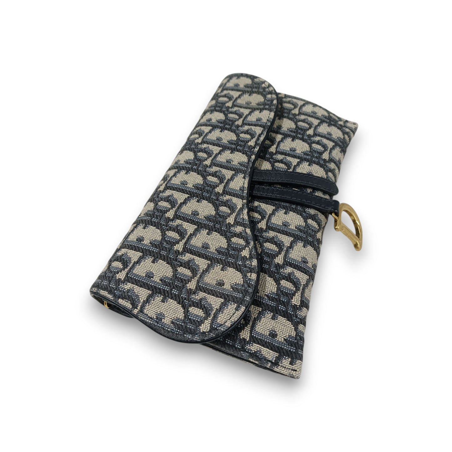 Christain Dior Sholder Bag S5614CTZQ Rank (B) Gray with pouch