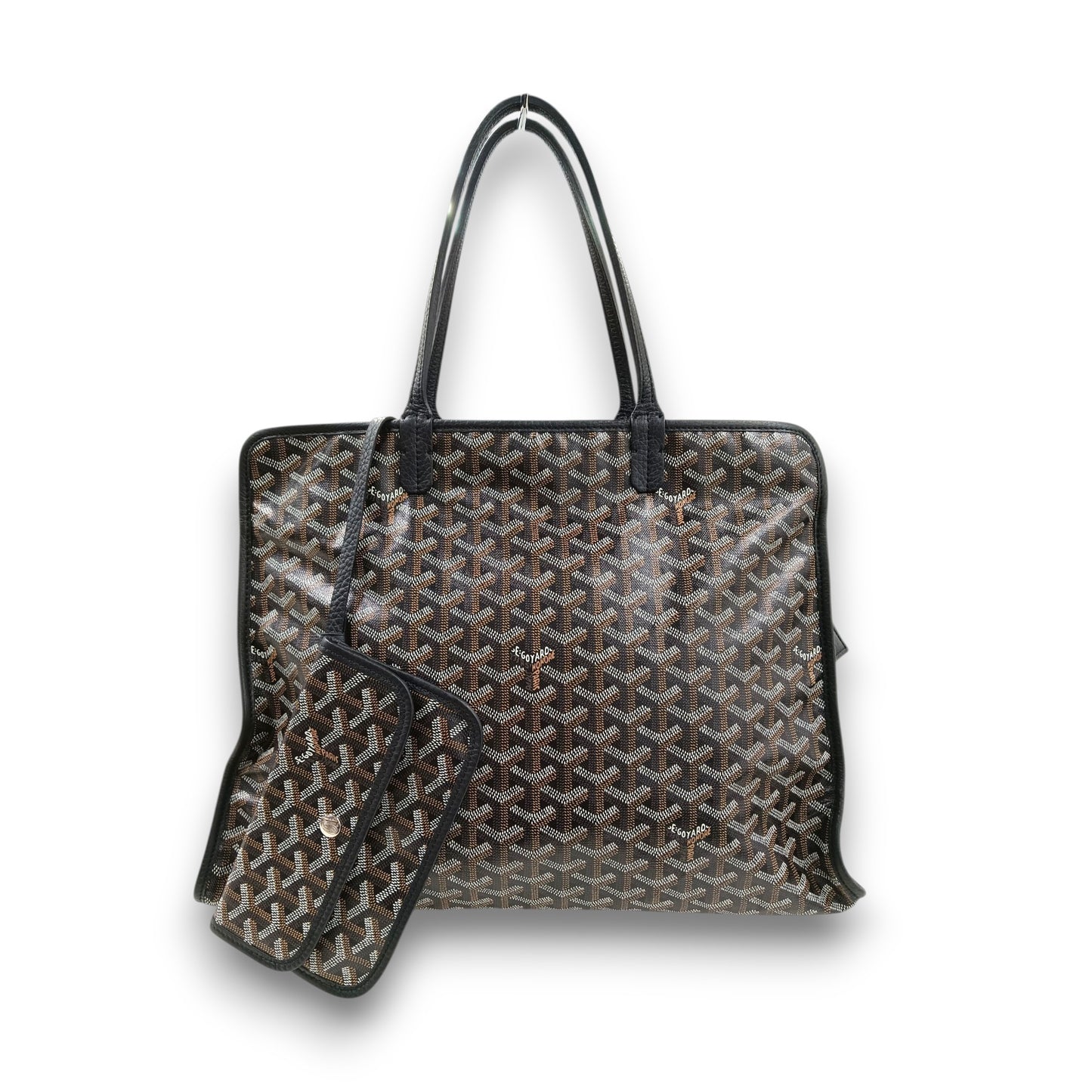 GOYARD Handbag Hardy PM Rank (AB) Black/Brown BAE 020189