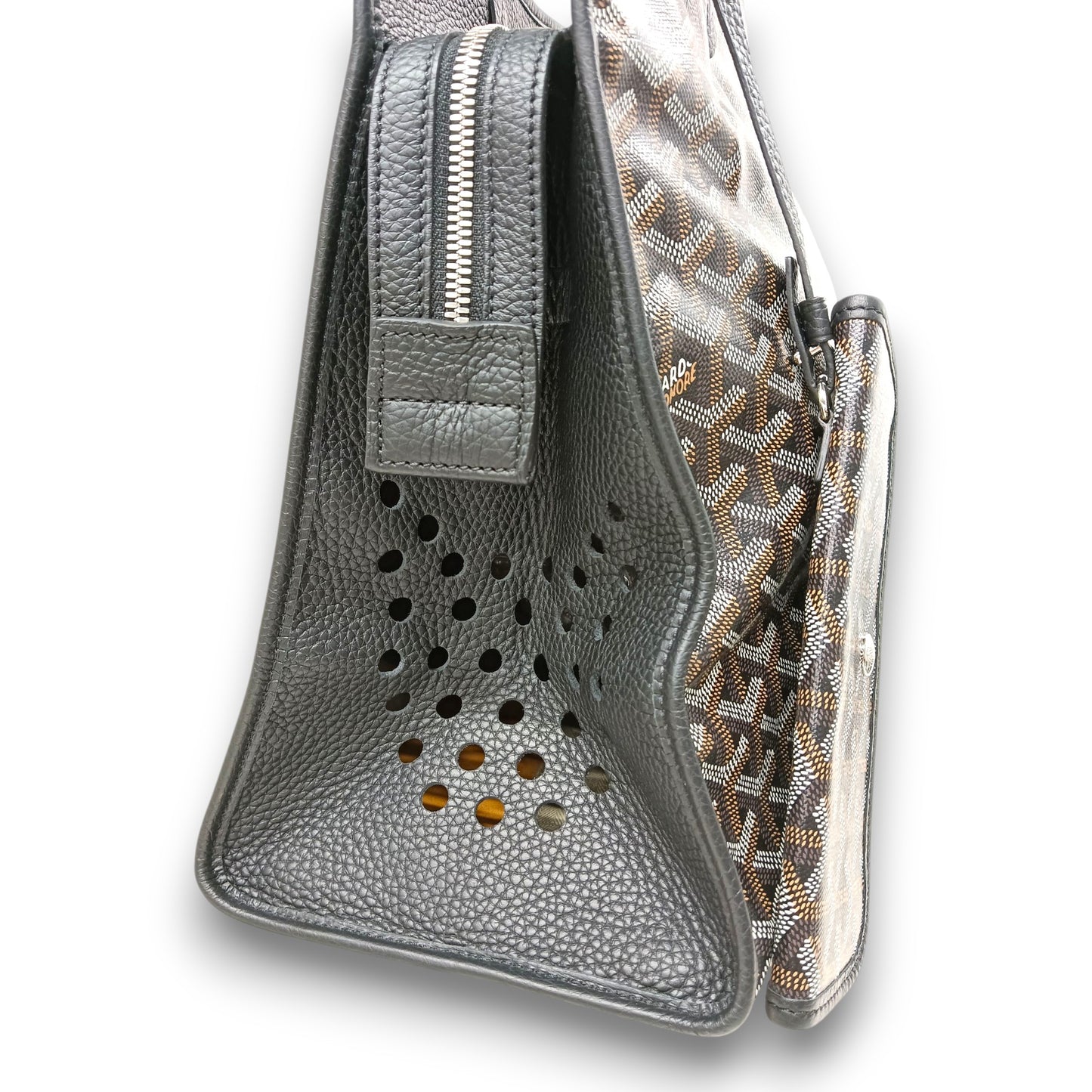 GOYARD Handbag Hardy PM Rank (AB) Black/Brown BAE 020189