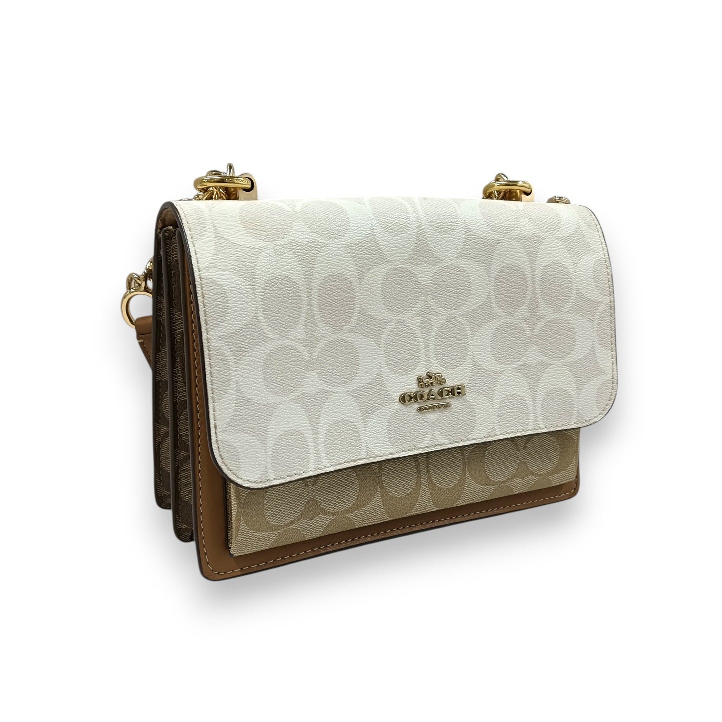 COACH Shoulder Bag CA148 Rank (B) Brown Damage