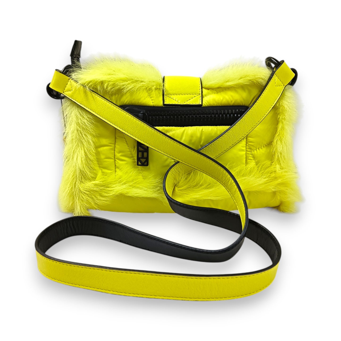 KENZO Shoulder Bag 1SA103 B04 Rank (B) Yellow Stain