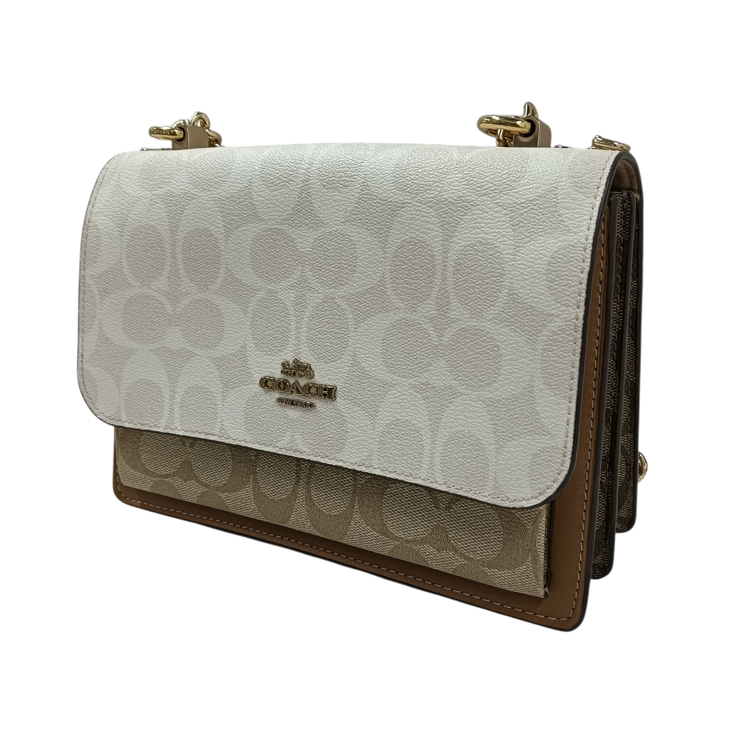 COACH Shoulder Bag CA148 Rank (B) Brown Damage