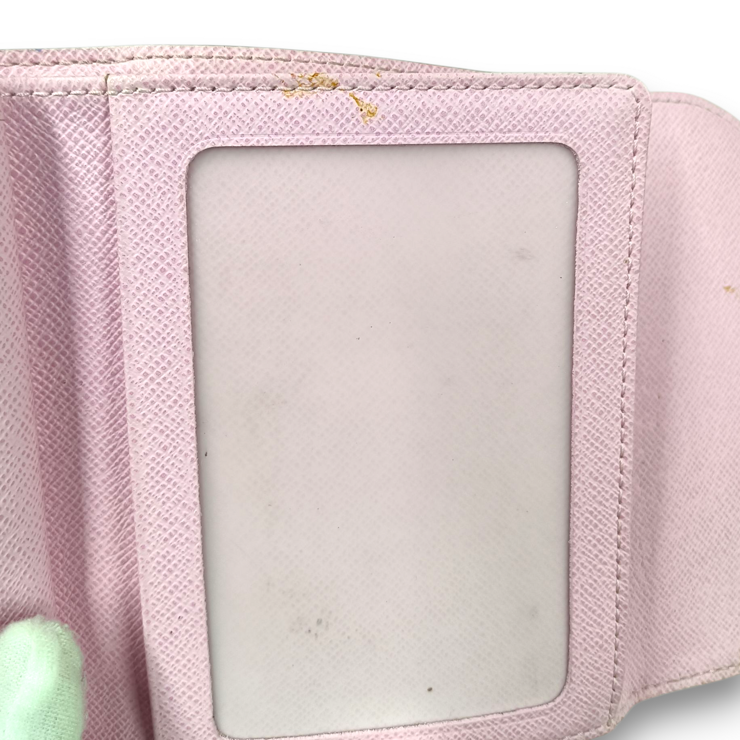 LOUIS VUITTON Wallet Monogram M58081 Rank (BC) Ivory Damage TH0089