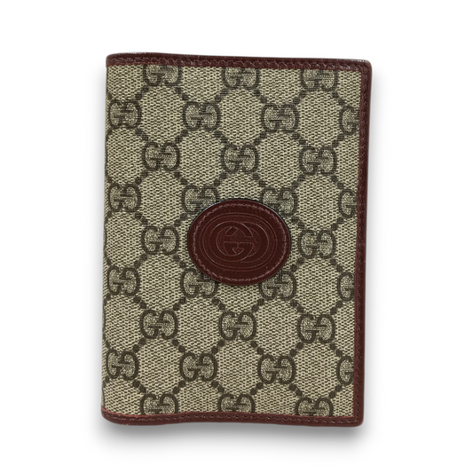 GUCCI Passport Case 724562 1147 Rank (B) Red/Brown