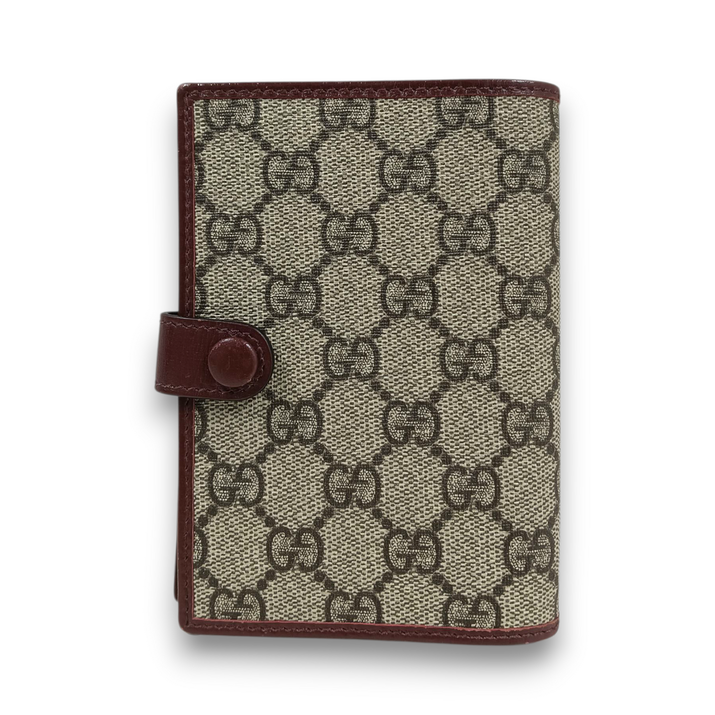 GUCCI Passport Case 724562 1147 Rank (B) Red/Brown