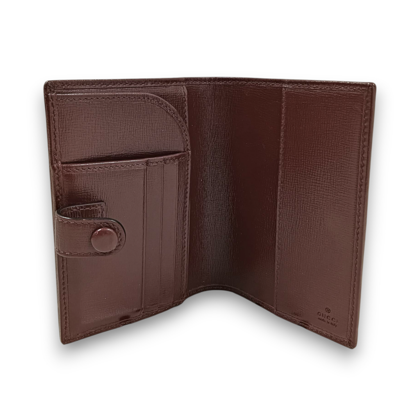 GUCCI Passport Case 724562 1147 Rank (B) Red/Brown