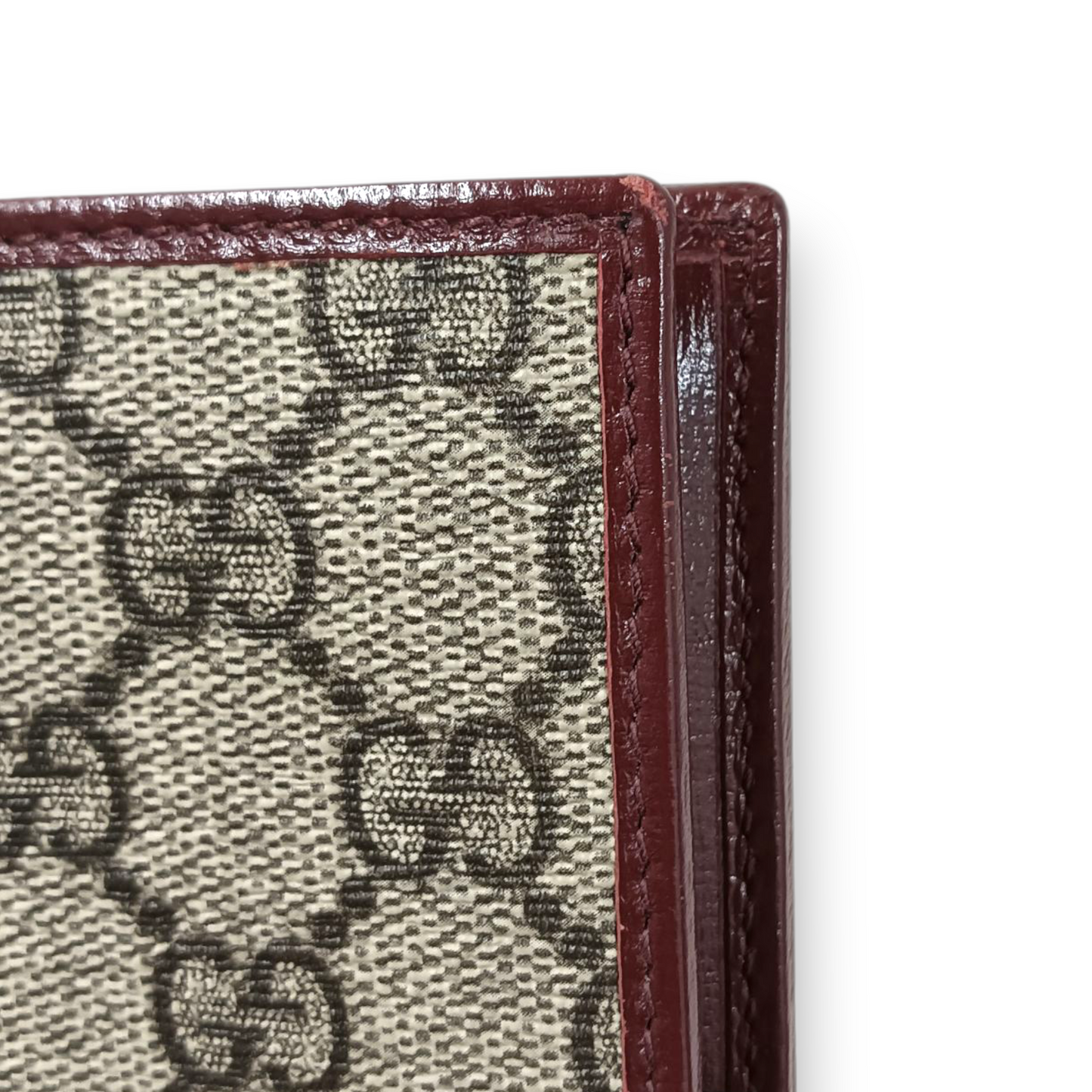 GUCCI Passport Case 724562 1147 Rank (B) Red/Brown