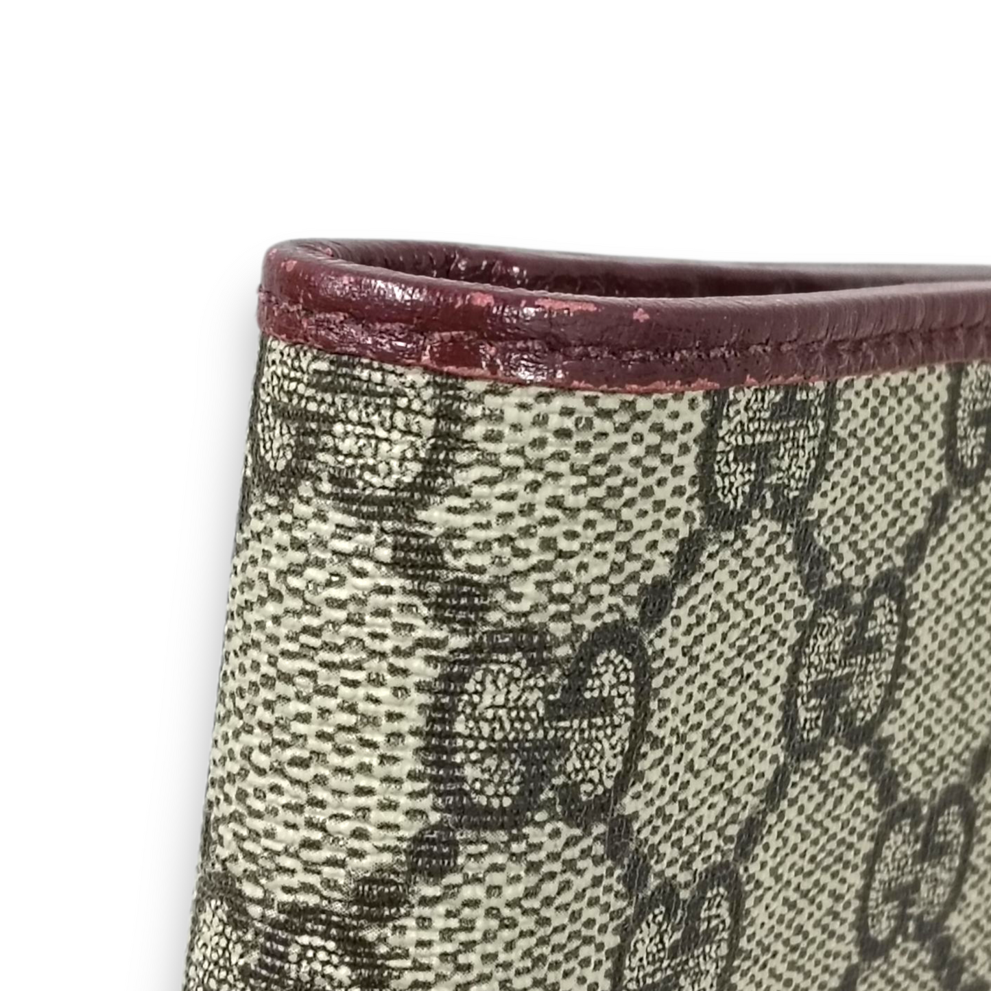 GUCCI Passport Case 724562 1147 Rank (B) Red/Brown