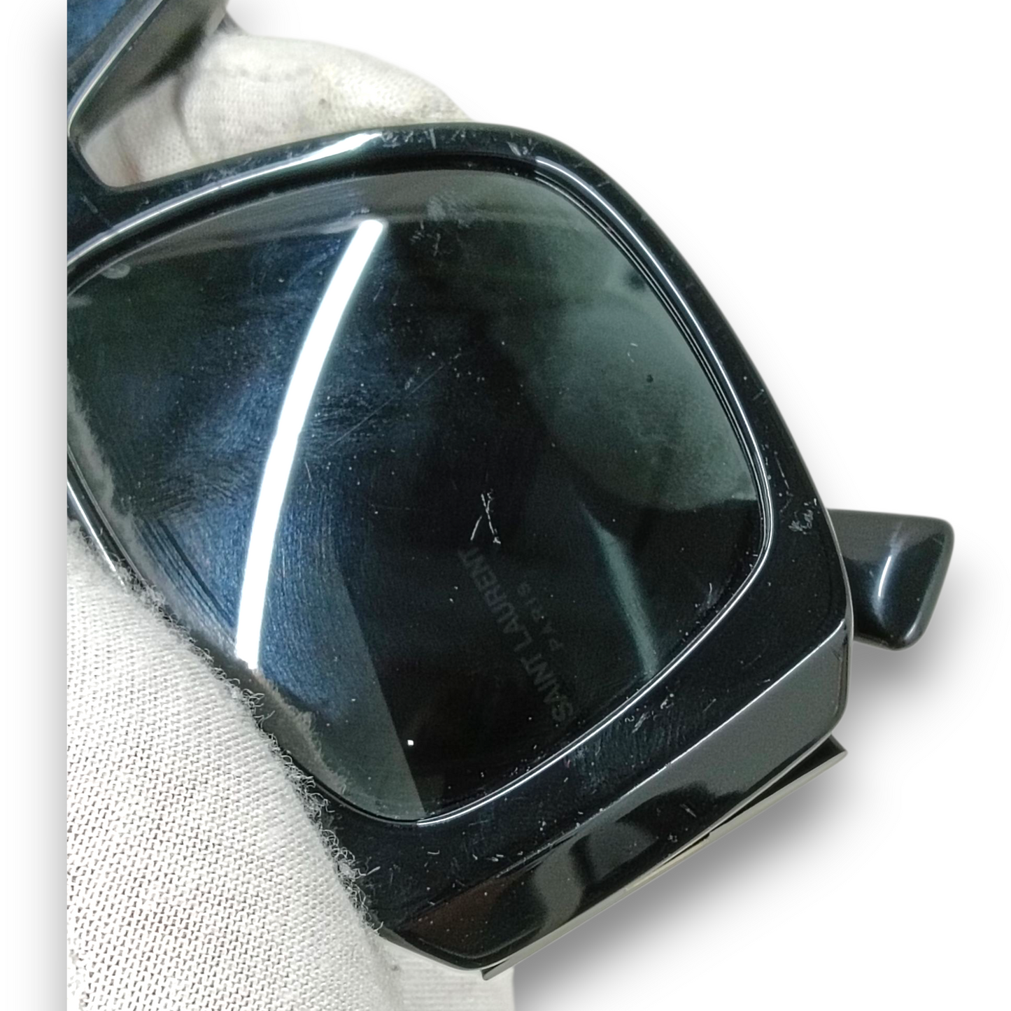 Saint Laurent Paris Sunglasses SL832 001 Rank (B) Black Scratch
