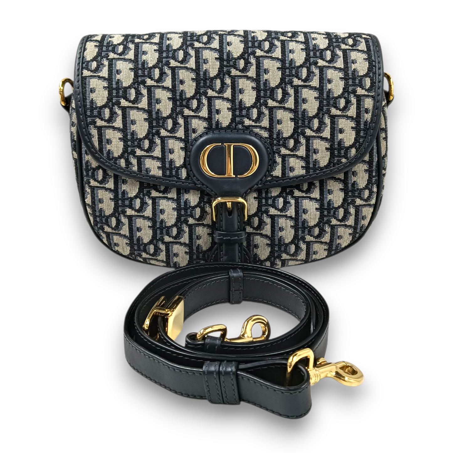 Christian Dior Shoulder Bag M9319UTZQ Rank (B) Beige/Navy