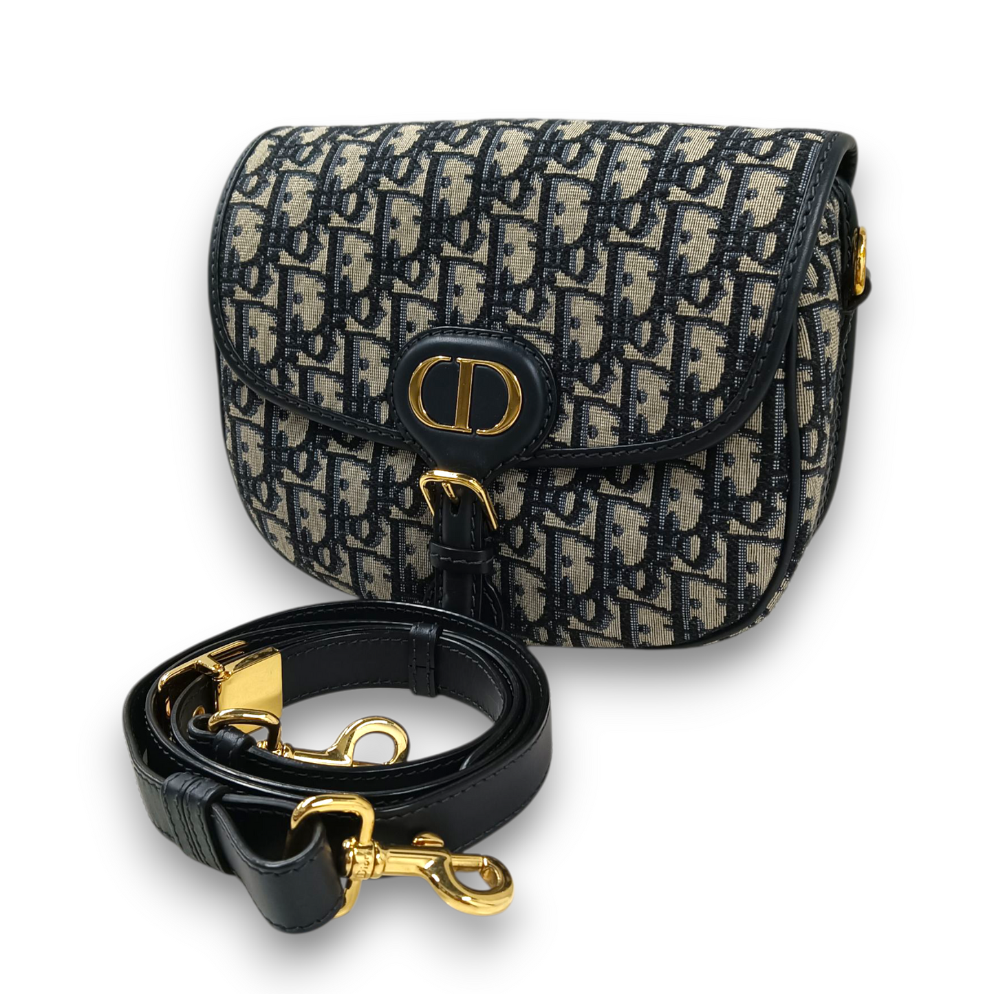 Christian Dior Shoulder Bag M9319UTZQ Rank (B) Beige/Navy