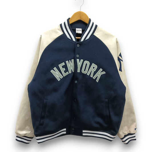 Fanatics Jacket Size L Mens Navy/Beige Rank (B) ML2325FW0002