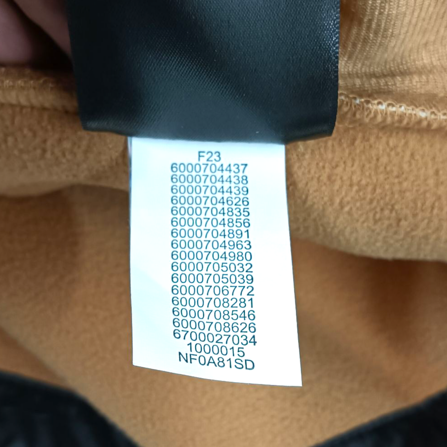 THE NORTH FACE Fleece Vest Size XL Unisex Brown/Black NF0A81SD
