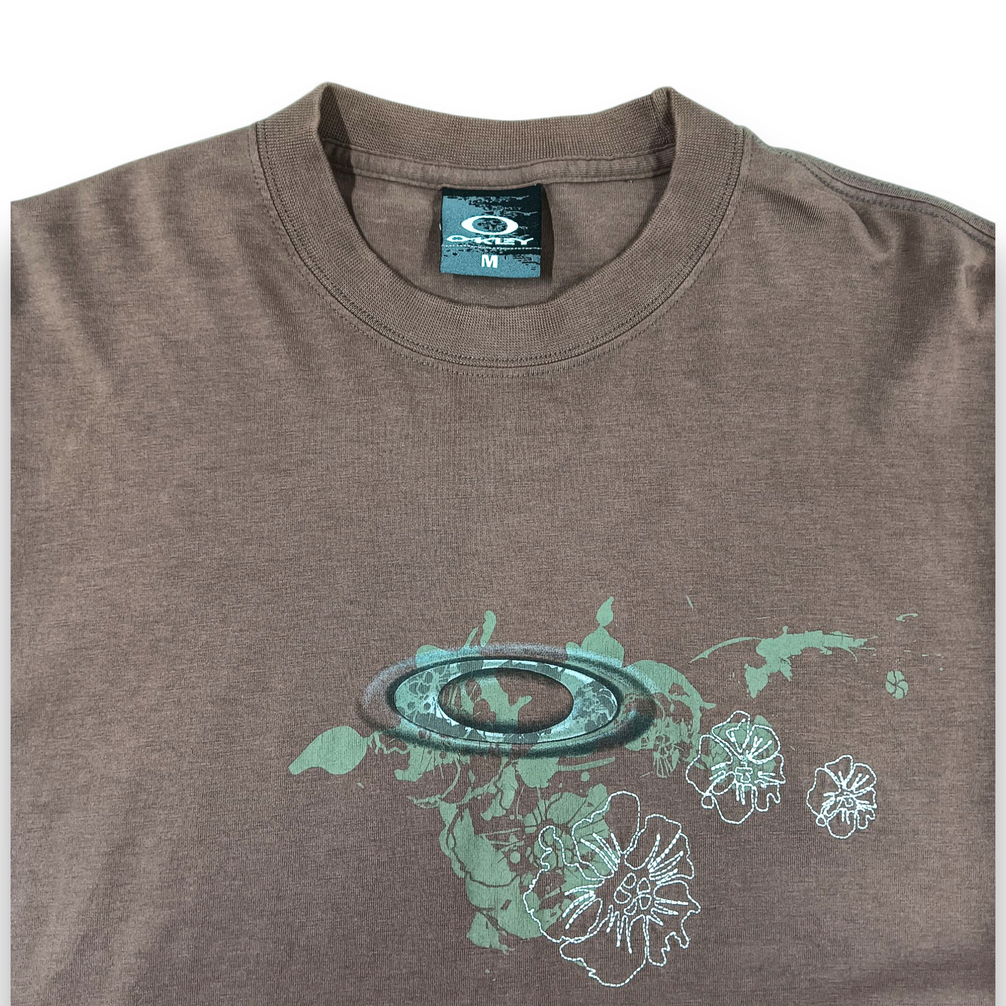 OAKLEY Long-sleeved T-Shirt Size M Mens Brown Rank (B)