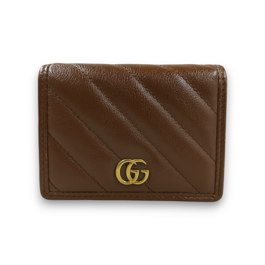 GUCCI Wallet 466492 525040 Rank (B) Brown