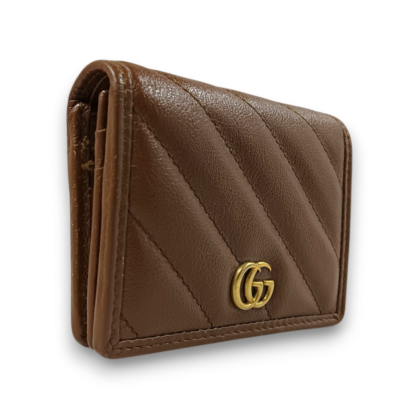 GUCCI Wallet 466492 525040 Rank (B) Brown