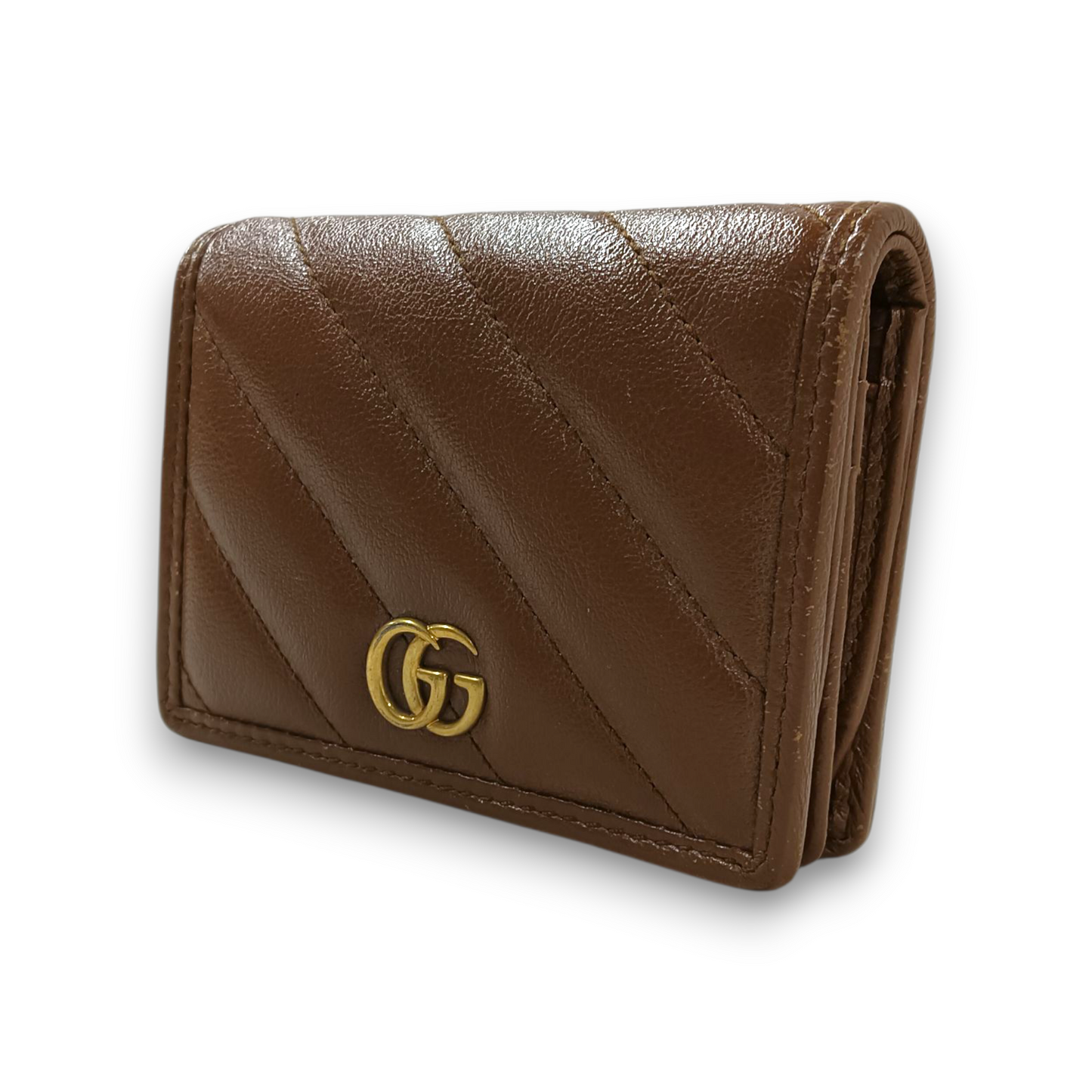GUCCI Wallet 466492 525040 Rank (B) Brown