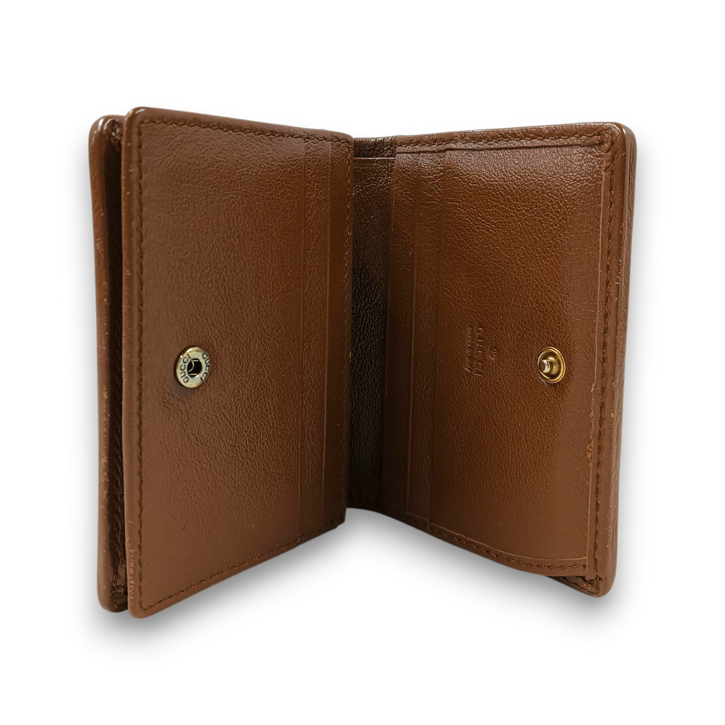 GUCCI Wallet 466492 525040 Rank (B) Brown